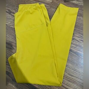 90 Degree By Reflex Mustard Leggings